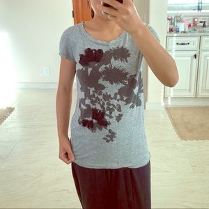 J.Crew Floral T-Shirt